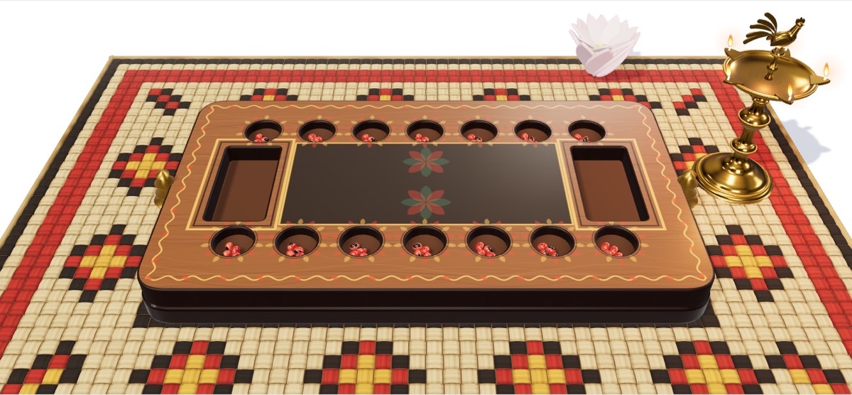 Olinda keliya in the Kandyan lacquer finish