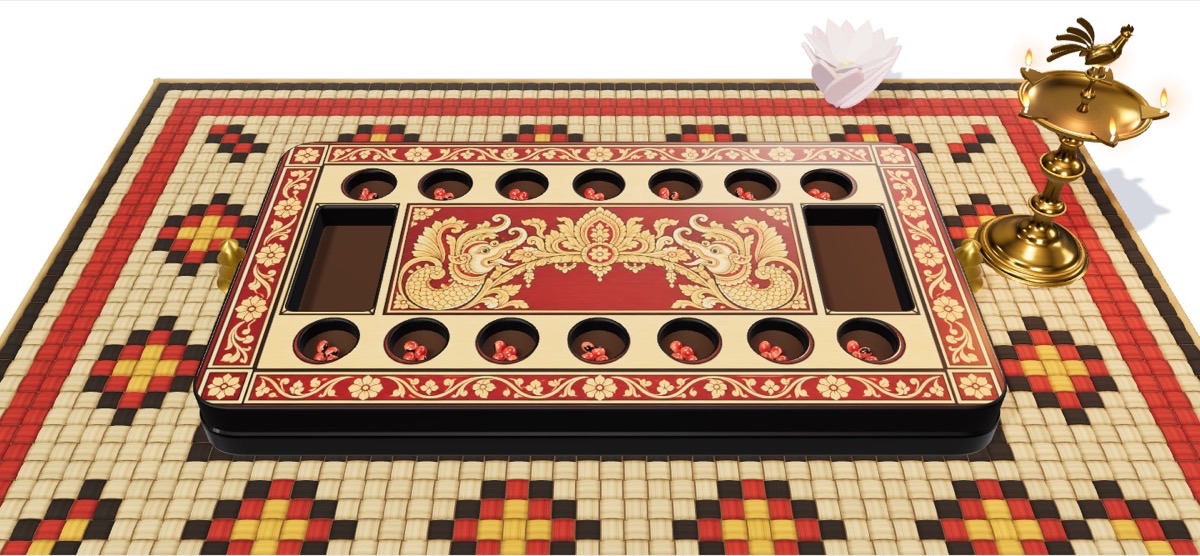 Olinda keliya in the carved Makara torana finish